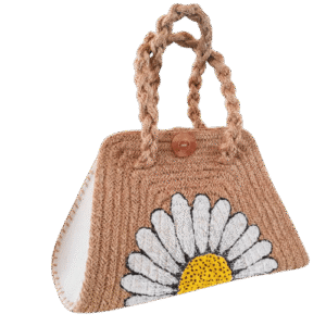 Daisy Handmade Mini Tote Bag