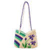 Floral Art Mini Shoulder Tote Bag