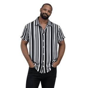 Premium Striped Short Sleeve Shirt