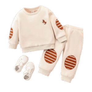 Alternative view of Boys Cotton Sweatshirt & Jogger Set