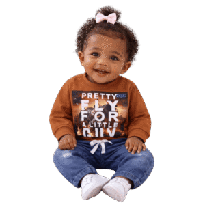 Boys Graphic Sweatshirt & Denim Pant Set