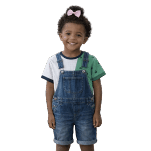 Cute Baby Dungaree Outfit Set