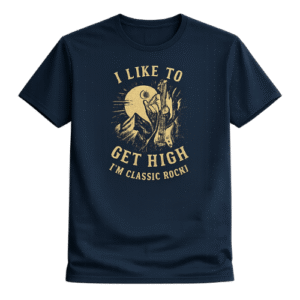 Alternative view of Classic Rock Graphic T-Shirt for Men