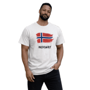 Norway Flag Graphic T-Shirt for Men
