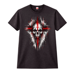 Alternative view of Skull Cross Graphic T-Shirt for Men