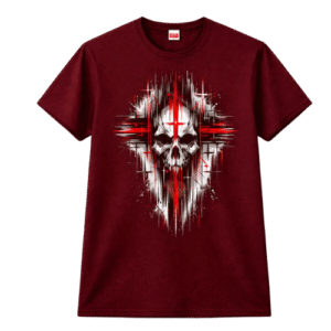 Alternative view of Skull Cross Graphic T-Shirt for Men