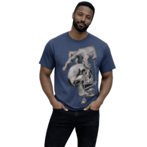 Skull Puppet Graphic T-Shirt