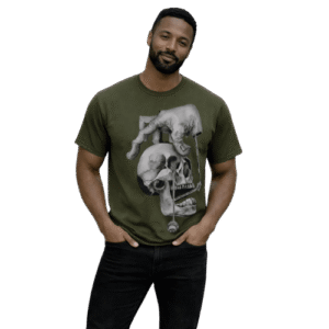 Skull Puppet Graphic T-Shirt