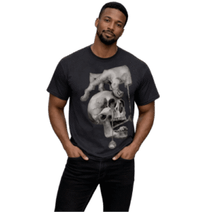 Skull Puppet Graphic T-Shirt