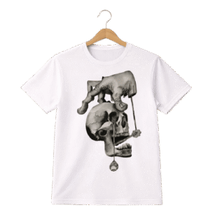 Alternative view of Skull Puppet Graphic T-Shirt