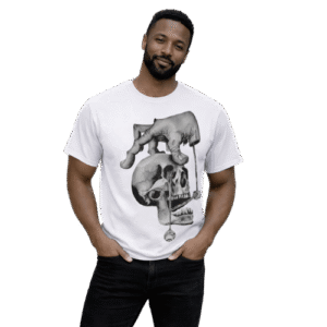 Skull Puppet Graphic T-Shirt