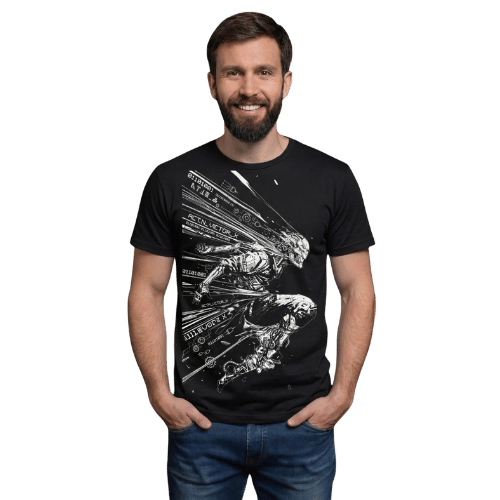 Men’s Graphic Action T-Shirt