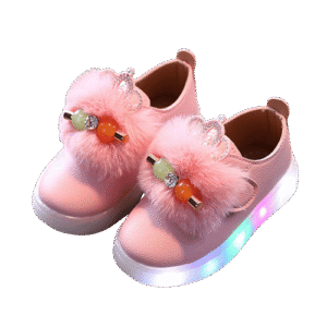 LED Light-Up Baby Girls' Sneakers