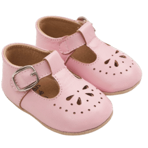Baby Girls' Pink T-Strap Shoes