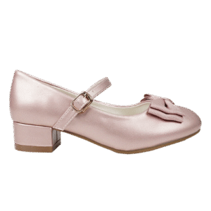 Baby Girls' Satin Mary Jane Shoes with Bow