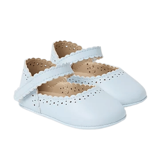Baby Girls' Scalloped Strap Mary Jane Shoes