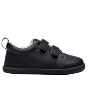 Baby Boys' Black Velcro Sneakers