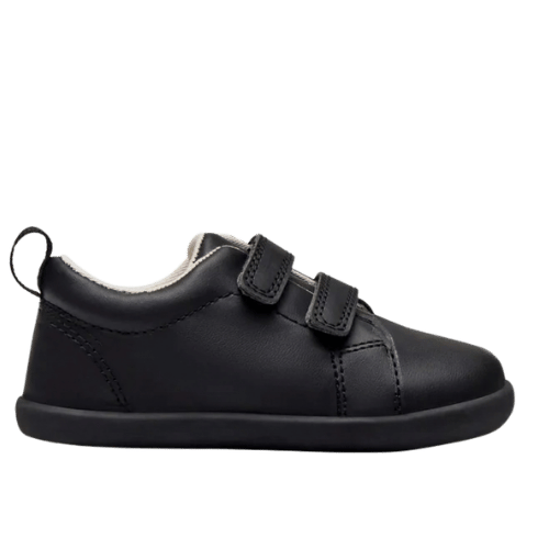 Baby Boys' Black Velcro Sneakers