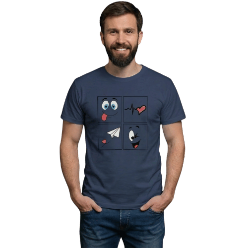 Fun Expressions Graphic T-Shirt