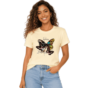 Butterfly Dreams Graphic T-Shirt for Women
