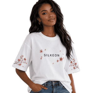 Floral Blossom Oversized T-Shirt for Women