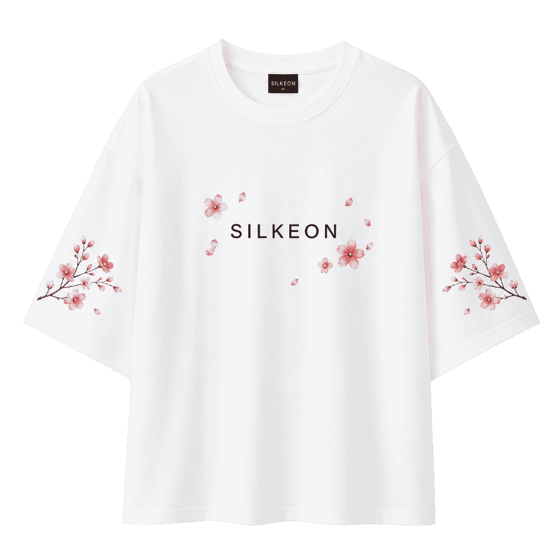 Floral Blossom Oversized T-Shirt for Women