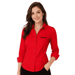 Premium Red Formal Shirt for Women