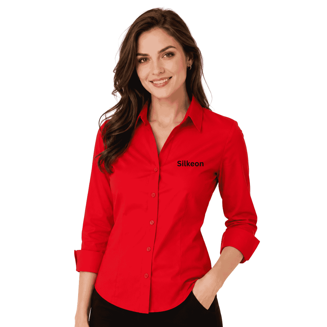 Premium Red Formal Shirt for Women