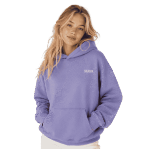 Premium Lavender Oversized Pullover Hoodie