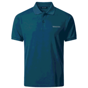 Premium Teal Blue Polo Shirt