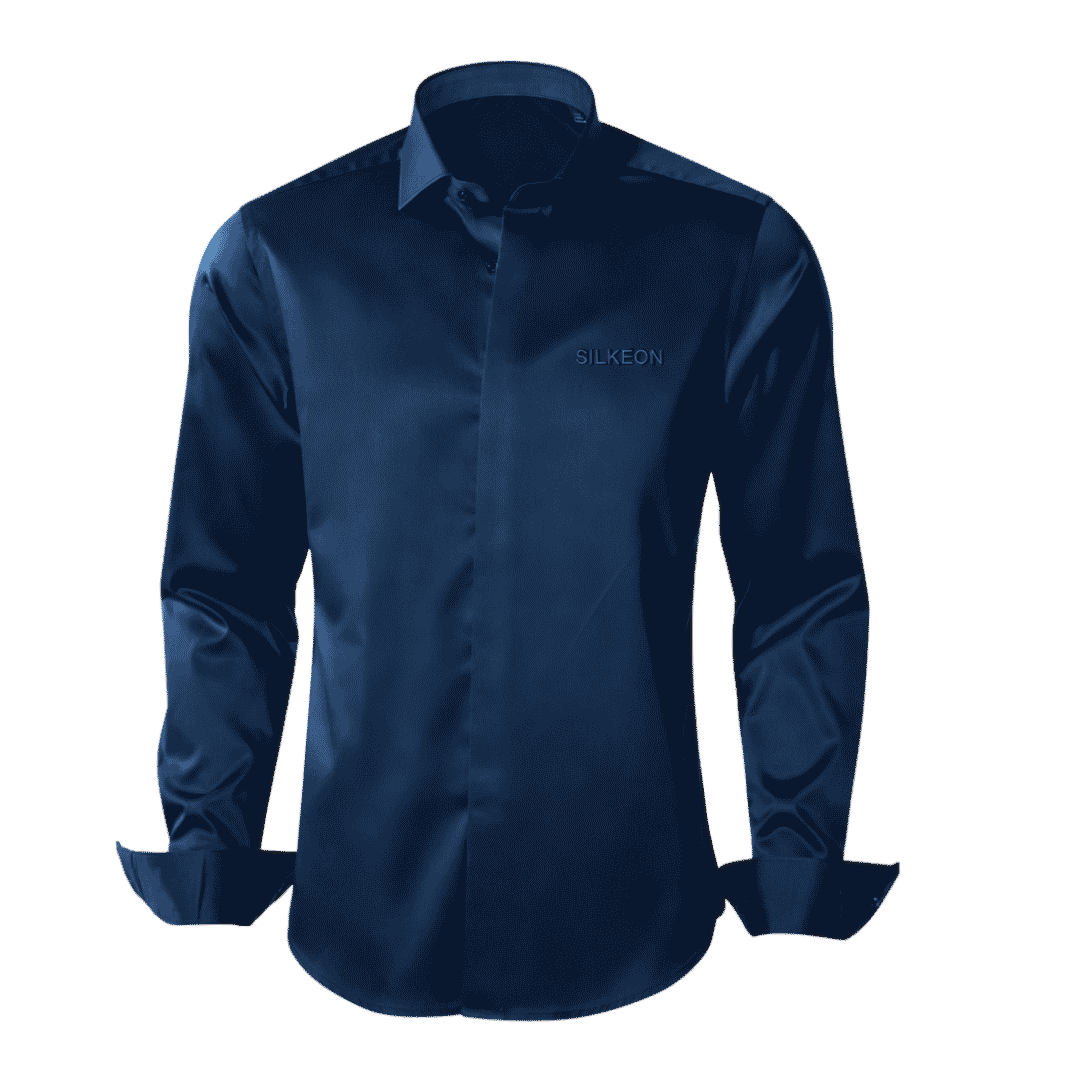Premium Navy Blue Formal Shirt
