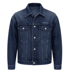 Premium Dark Navy Denim Jacket