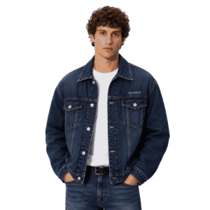 Premium Dark Navy Denim Jacket