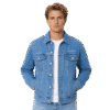 Premium Light Blue Denim Jacket