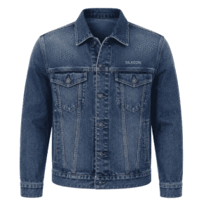 Premium Dark Blue Denim Jacket