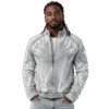 Premium Light Wash Denim Biker Jacket