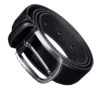 Premium Black Leather Belt