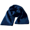 Premium Navy Blue Textured Scarf