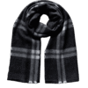 Meta Description Shop the Silkeon® Premium Black Checkered Winter Scarf featuring soft premium fabric, subtle grey checkered stripes, fringed edges, and a comfortable drape. Approx. 70 x 180 cm, perfect for winter wear, travel, casual styling, and everyday layering. Add timeless warmth to your wardrobe with this black checkered scarf, designed with premium texture, versatile style, and trusted Silkeon® quality.