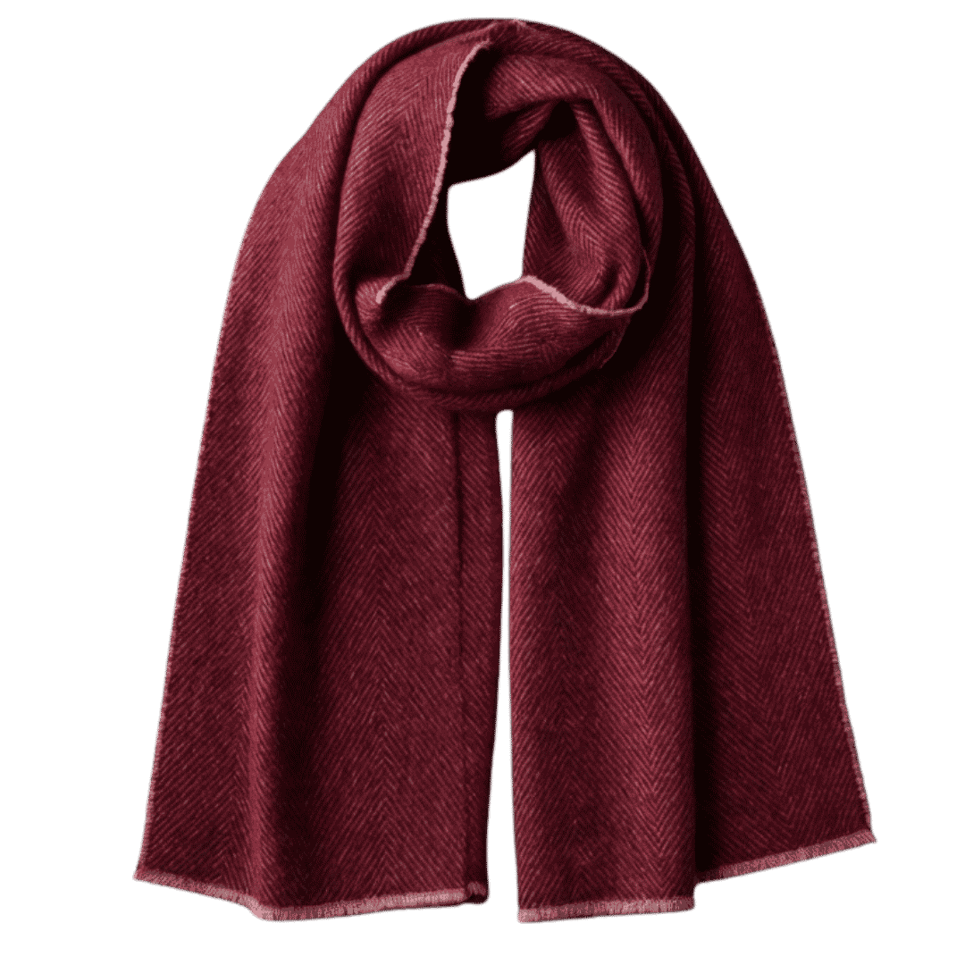 Premium Maroon Textured Scarf