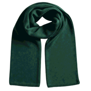 Premium Forest Green Textured Scarf