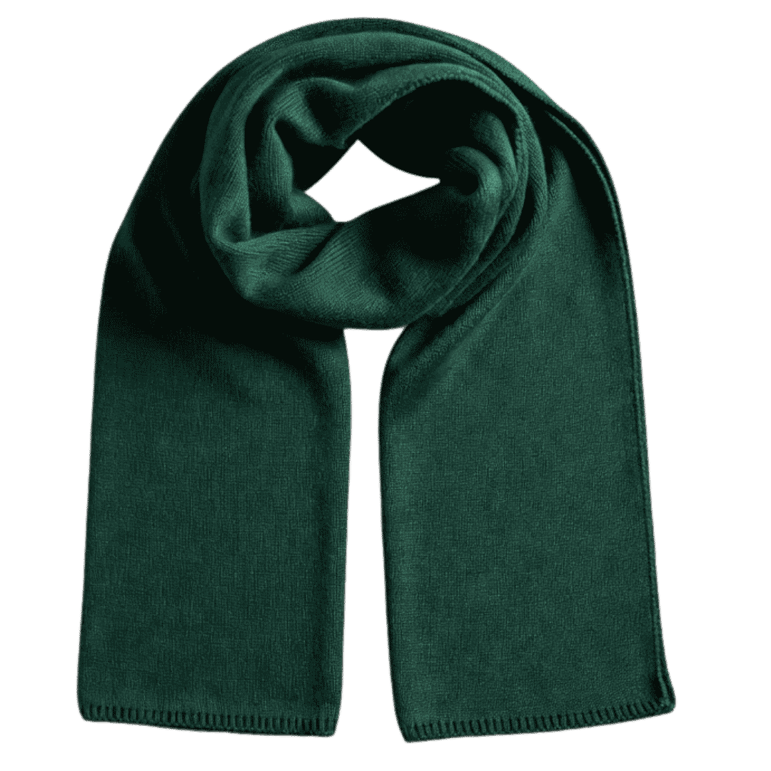Premium Forest Green Textured Scarf