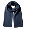Premium Navy Blue Textured Scarf