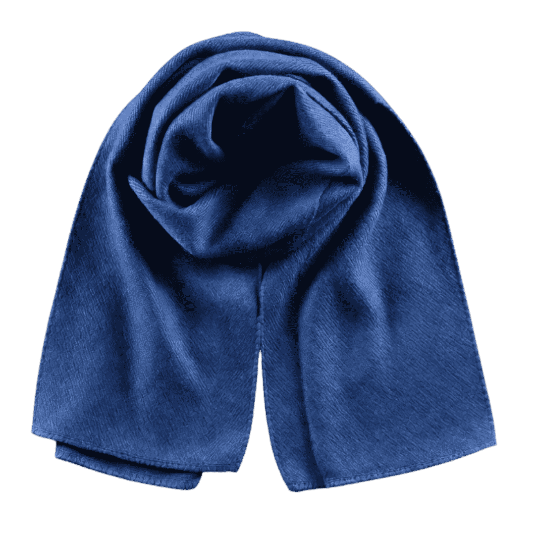 Premium Royal Blue Textured Scarf