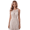 Elegant Lace Midi Gown for Women
