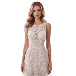 Elegant Lace Midi Gown for Women