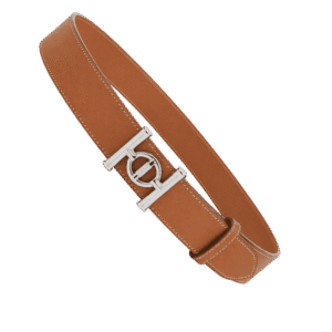 Premium Brown Faux Leather Waist Belt