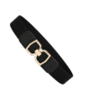 Premium Black Elastic Waist Belt