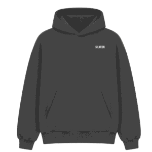 Premium Charcoal Grey Oversized Pullover Hoodie