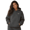 Premium Charcoal Grey Oversized Pullover Hoodie